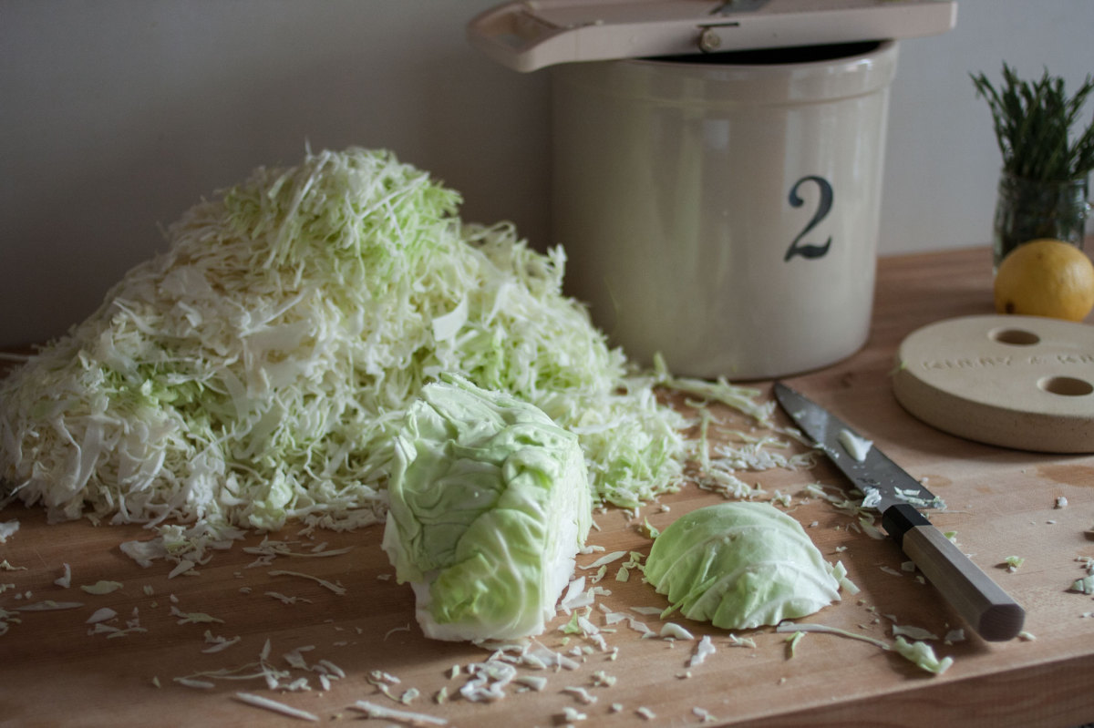 Pickle Log Lemon and rosemary sauerkraut (II) Kirby & Kraut